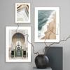 Strand Wellen Palme Garten Bogen Goldene Blätter Nordic Poster Wand Kunstdruck Leinwand Malerei Home Decor Bilder Für Wohnzimmer