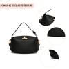 Women All-Match Shoulder Bag Large Capacity PU Leather Elegant Sling Bag Soft Crossbody Bag Female Travel Work Shopping Bag