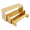 Metal Shoe Handbag Display Riser Stand Stainless Steel Shoe Bag Riser Holder Jewelry Display Riser Shelf Showcase Fixtures