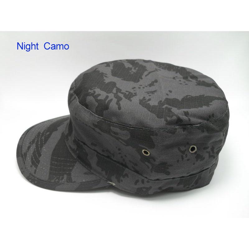 58/59/60cm Airsoft Camo Cambat Hat High Quality Thickened Sun Hat Men Women Outdoor Camping Cap AE02