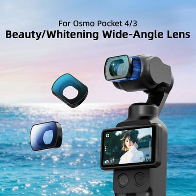 Filtro de Belleza de Vidrio Óptico HD para Accesorios de Cámara Gimbal DJI Osmo Pocket 4 3
