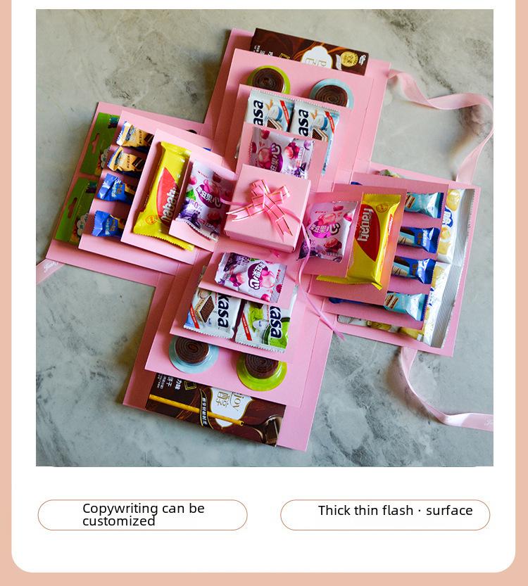 Birthday Surprise Explosion Gift Box for Kids and Girlfriends