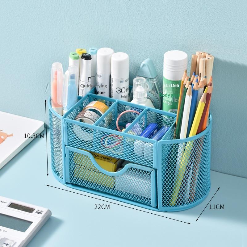 Schreibtisch-Zubehör-Organizer Netzdesign mit Schubladen für Zuhause und Büro