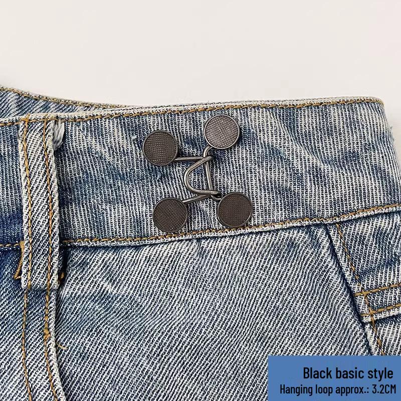 Pants Waist Tightening Pin: High-End Adjustable Anti-Exposure Buckle