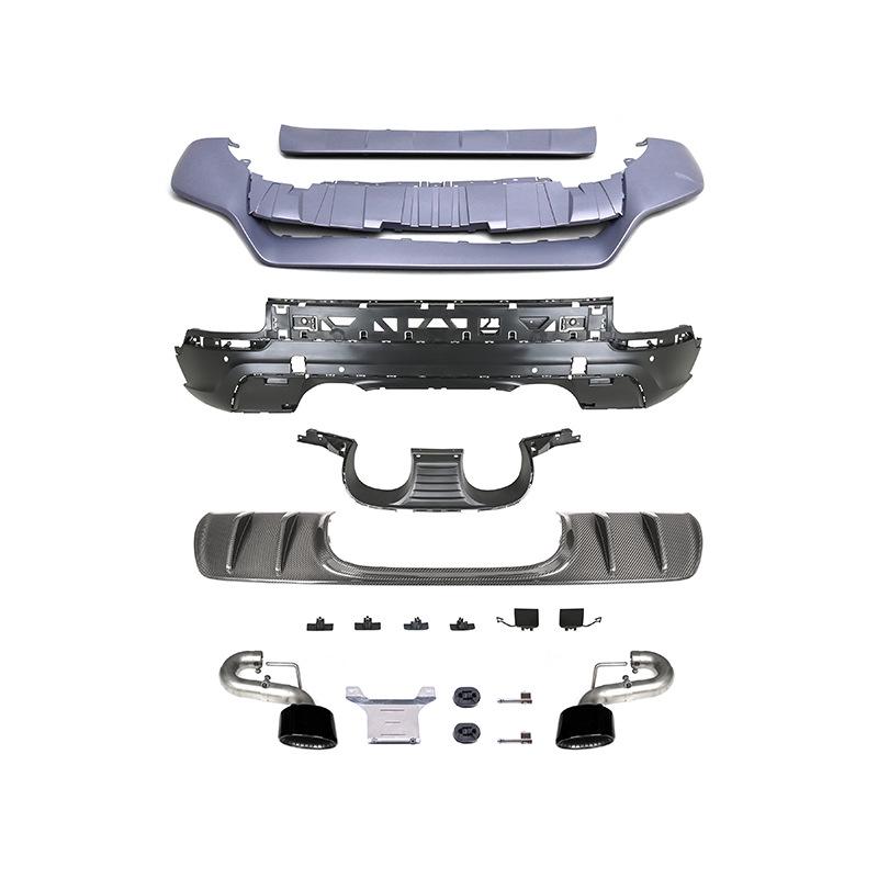 18-23 Cayenne 9Y0.1 Turbo GT Carbon Fiber Front & Rear Lip – Easy Install