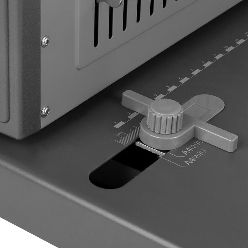 Deli 3874 21-Hole Comb Binding Machine CN plug (adapter included)