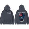 Rapper Tayc Fleur Froide Felpe Grafiche Album Uomo Donna Moda Gotica Retrò Felpa Musica Pop Maschile Casual Felpe con Cappuccio Oversize