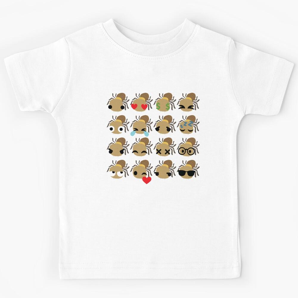 Spider Emoji Kids T-Shirt 120