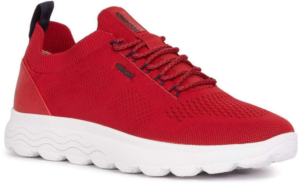 Geox Spherica Herr Red Sneakers