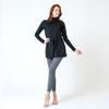 Beijigelleu Women'S Long Hooded Zip-Up Rash Guard Water Leggings Set Bel-T235K+Bel-T259G