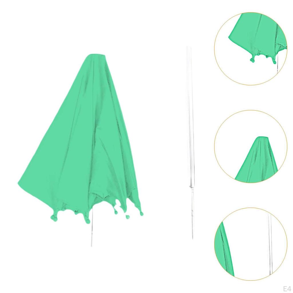 Adjustable Height Garden Umbrella, Plant Shade Cover for Courtyard