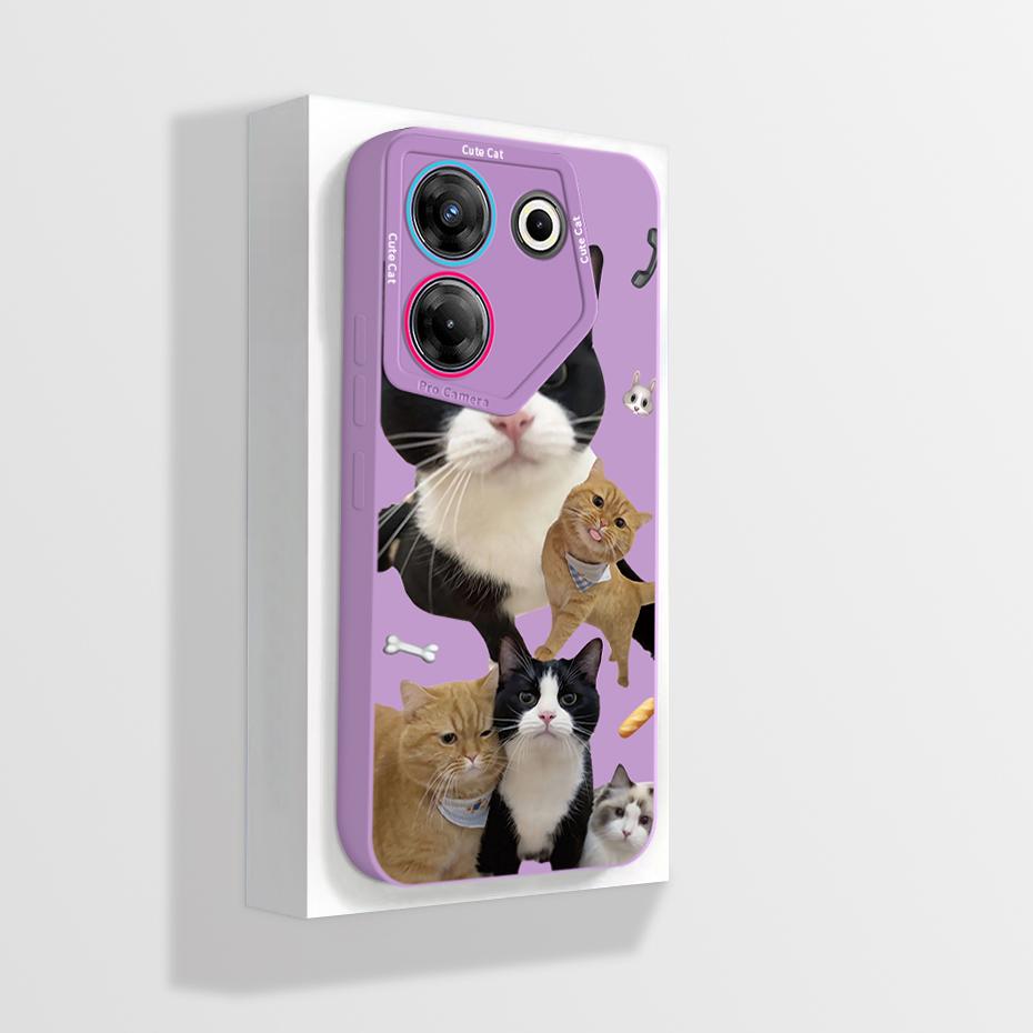 For Tecno Camon 20 4G 20 Pro 4G 5G Case Artistic Painting Pattern Soft Silicone Cover Protective Coque For Camon20 20Pro Funda