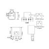 CF15 JL02 LED Flasher Relay 3 Pin Electronic Turn Flashers Non Polarity 12V 24V Universal ABS Normally Open Flash Relay