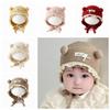 Breathable Winter Baby Crochet Hat Cold-Resistant Winter Baby Lacing Cap  Outdoor Activities