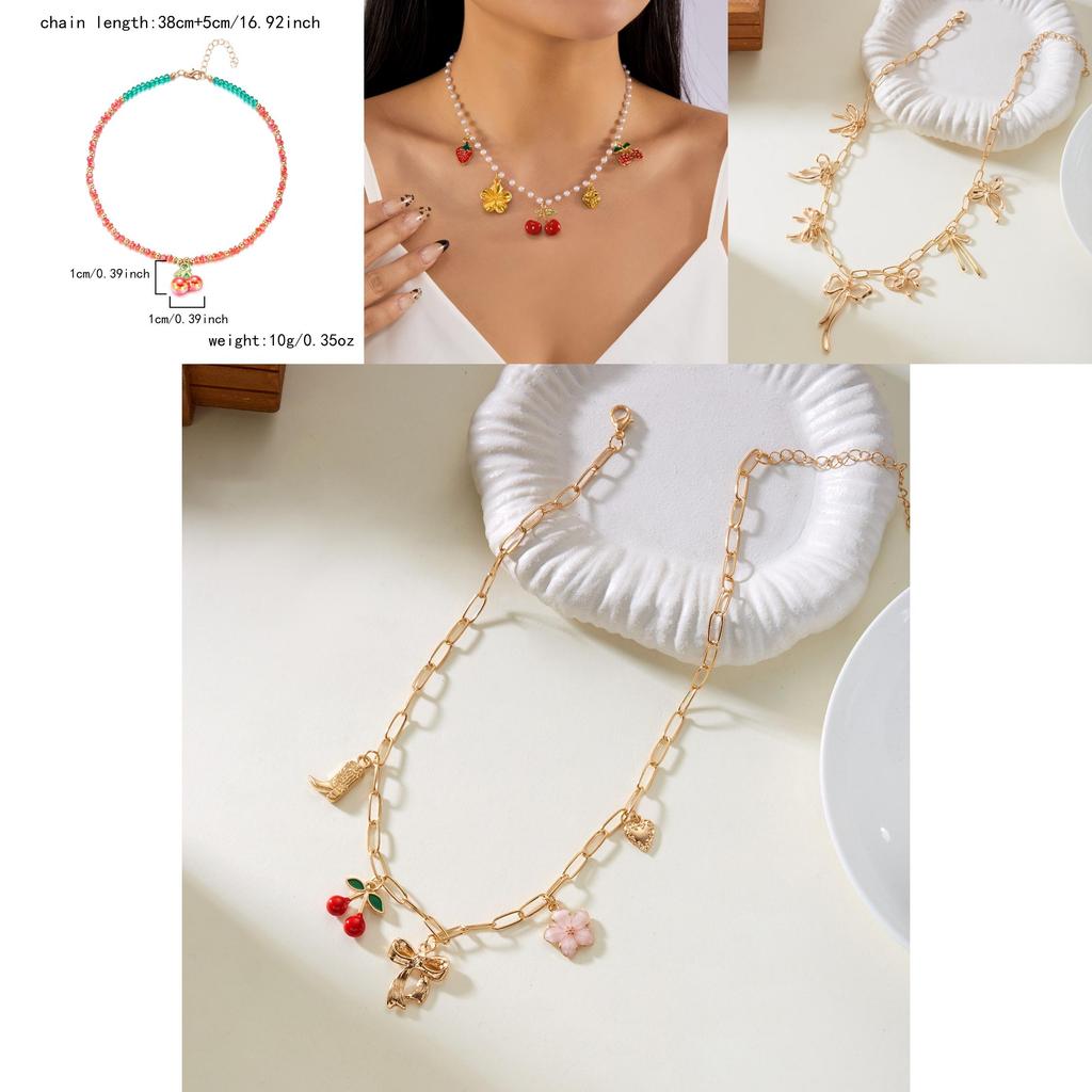 Summer Beach Jewelry For Women With Pearl Chain And Starfish Pendant For Vacation Style