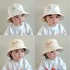 Cotton Baby Shading Hat Korean Style Children's Fisherman Hat Double Sided Kid Sunhat  Boy