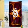 Galatasaray Personalized Name Beach Towel High Absorbency & Quick-Dry