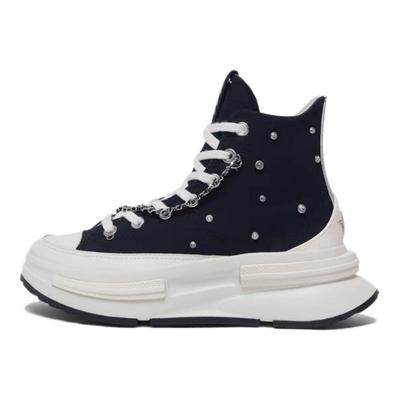 Run Star Legacy CX Comfortable Cushioning High-Top Canvas Shoes Unisex Sneakers Black A10302C