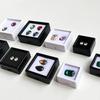New 10Pcs Diamond Jewelry Organizer Gems Packaging Box DIY Disamond Ring Jewllery Case 2CM Gemstone Zirconia Gift Display Box