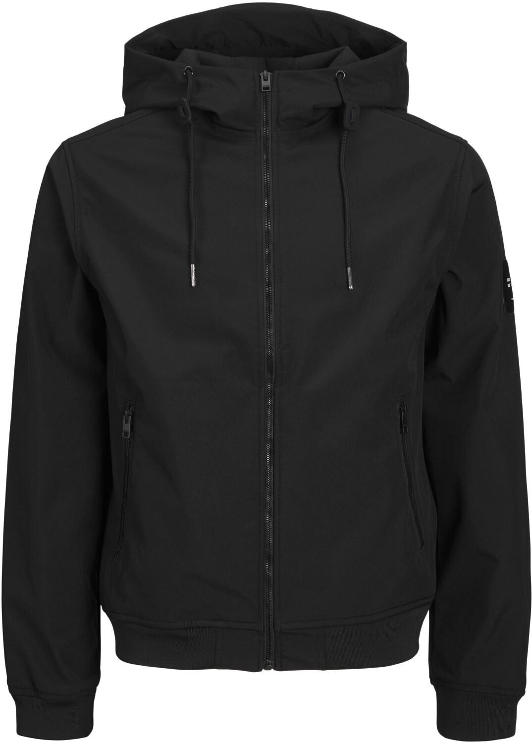 

Зимняя куртка Jack & Jones Jjebasic Softshell Hood Noos Pls (12236331) черный 1 6XL