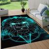 1pc Cool lion Print, Design Area Rug - Soft, Anti-Slip, and Durable Gaming Room Decor for Bedroom, Living Room