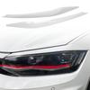 Front Headlight Eyelids Eyebrow Trim Sticker For Polo