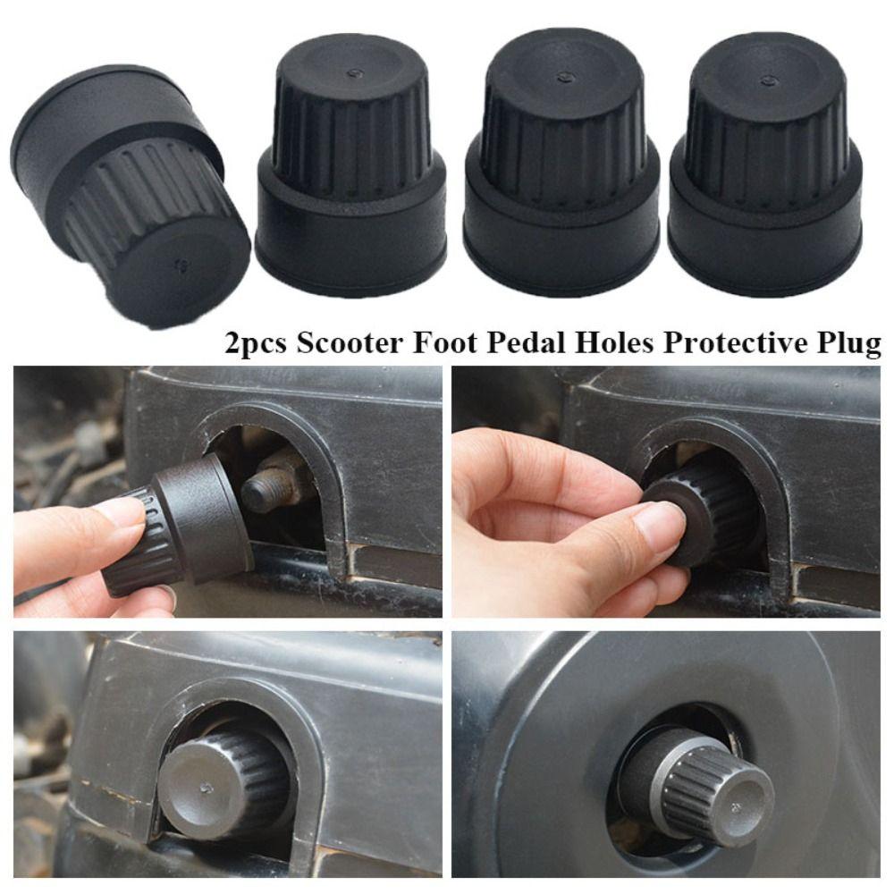 

2pcs 30*25*35mm Foot Pedal Holes Accessories Scooter Foot Crutch Electric Bike Parts