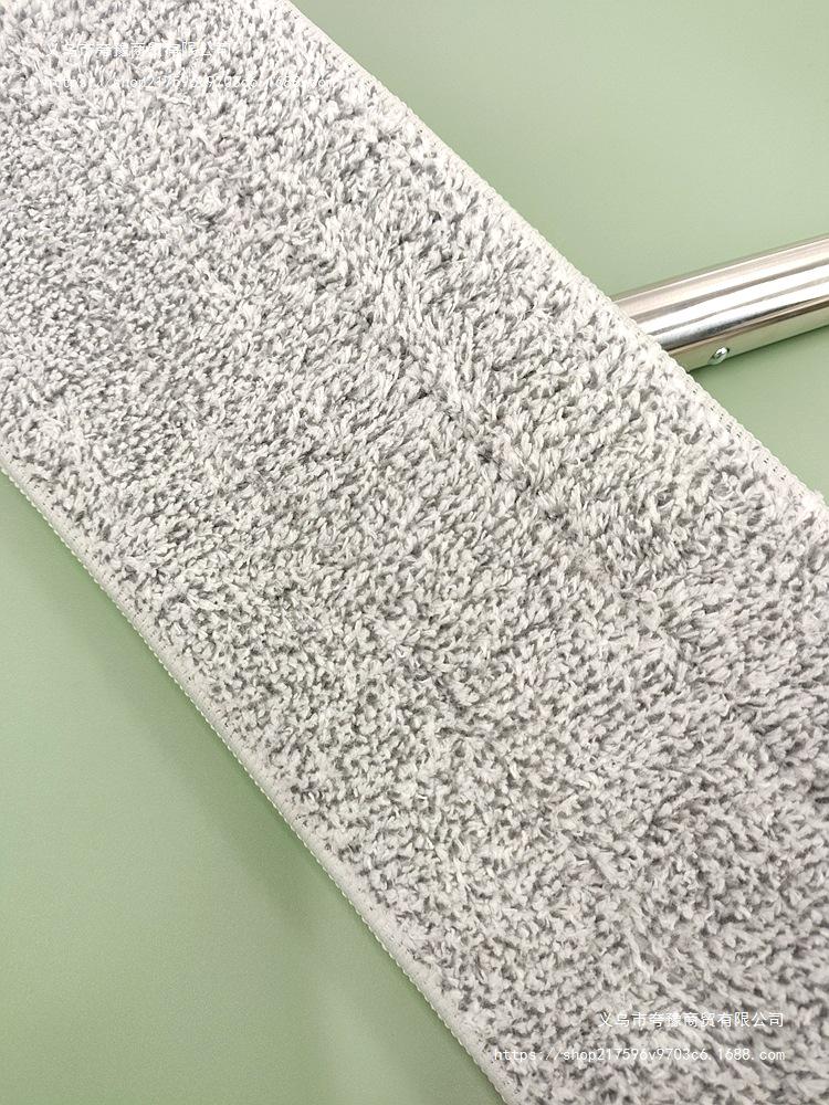 Verdickter Flachwischkopf - Freihändiges kratzfreies Ersatz-Reinigungstuch