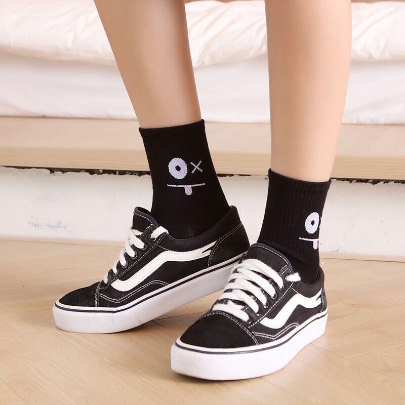 5 пар женских носков с персонажами Peekaboo на резинке 5 pairs (random colors)