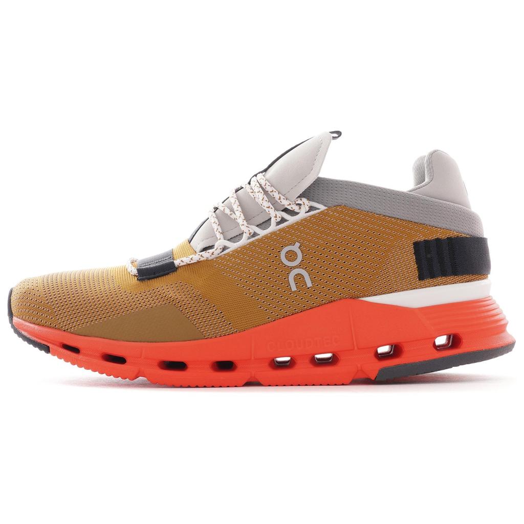 ON Cloudnova Cumin Flame Men Sneakers Brown 26.99183