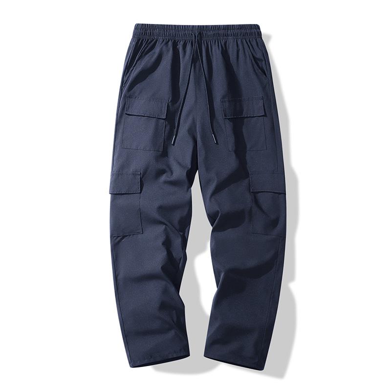 Pantaloni Casual da Uomo Estivi Sottili Larghi Gamba Dritta Pantaloni Sportivi Pantaloni da Uomo