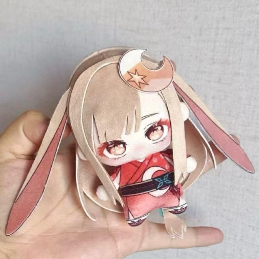 10cm Kosmische Anime-Prinzessin Kaguya! Plüschtier Kuscheltier Spielzeug Kaguya Plüsch Anhänger Schlüsselanhänger Kawaii Puppe Geburtstags-Weihnachtsgeschenke