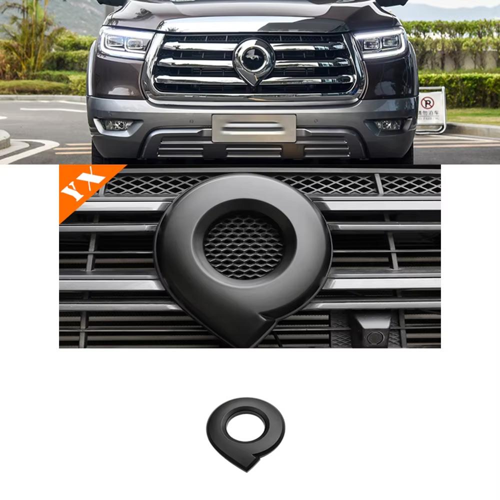 For Great Wall Poer Gwm Poer Cannon 2019-2023 Cool Luxury Protective Car Logo Cover Sticker Auto Decoration Modified Accessories
