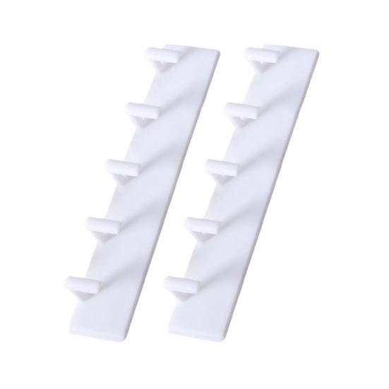 10Pcs Nail Practice Stand Fake Nail Tips Holder DIY Home Salon Nail Art Display Stand Beginner Manicure Painting Practice Base