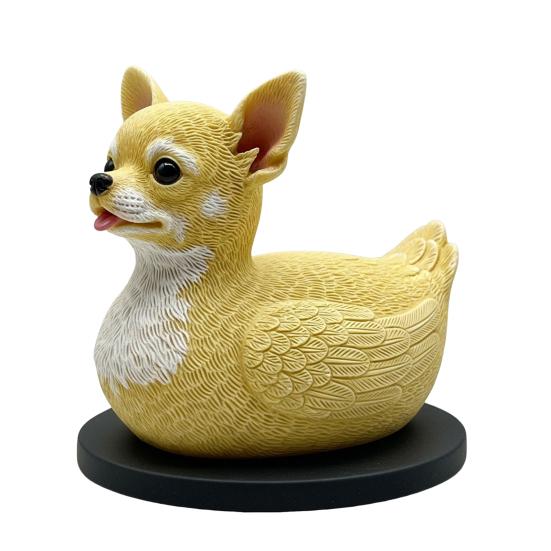 Figurka pes kachna Francouzský buldoček Korgi Samojed Doberman Border kolie Socha Skulptura Domácí Kancelář Dekorace Ozdoba
