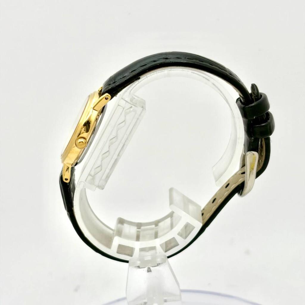 SEIKO Watch Gold 8N0074 New Strap [Excellent Condition/ New Battery] Ladies' 1N01-0BA0