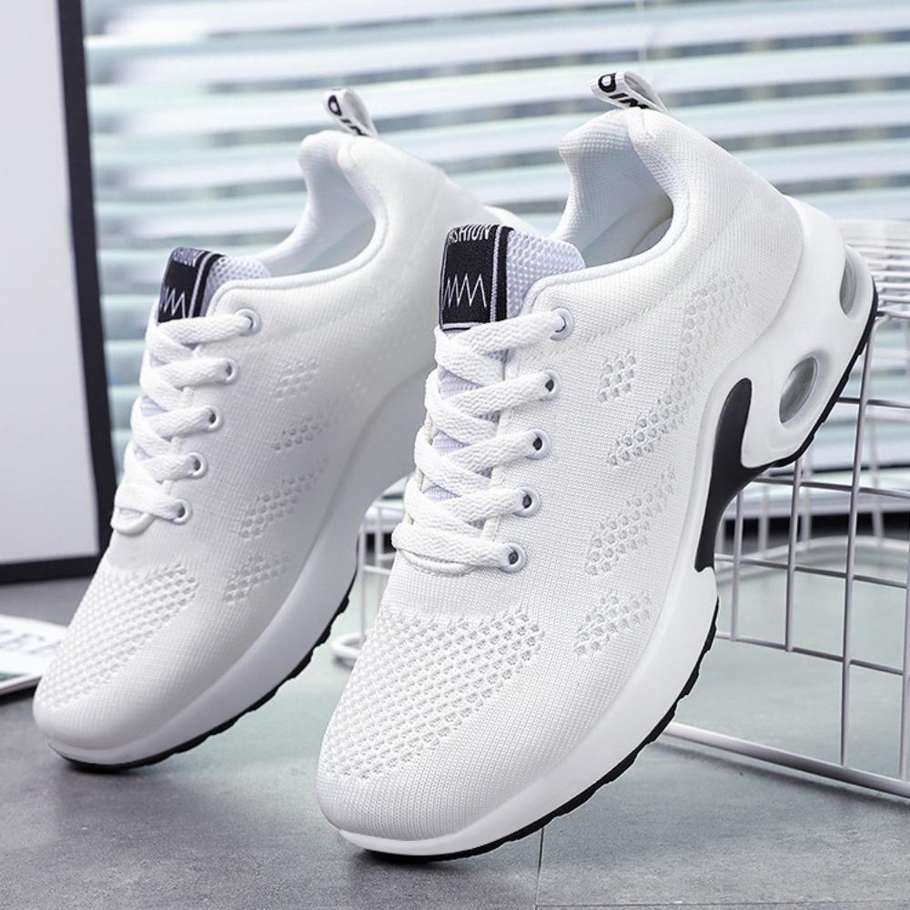 Women's Shoes Platform Sneakers Mesh Outdoor Running Shoes Chunky Lightweight Women Casual Shoes Luxury White Vulcanized Shoe