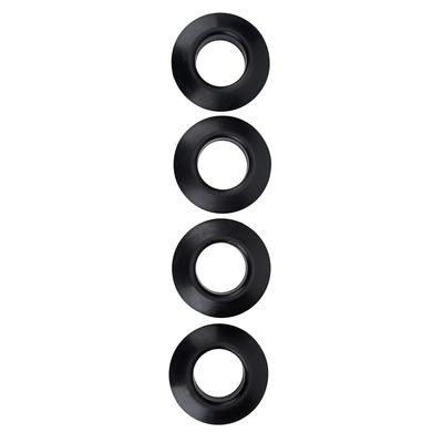 4 vnt. patvarūs praktiški guminiai lašų žiedai kajakų, kanojų, raftingo irklų kotams
