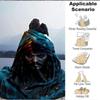 1Pc Pirate'S Fiery Adventure Blanket Soft And Comfortable Casual Warm Camping Travel Christmas Halloween Xmas Gift M924479