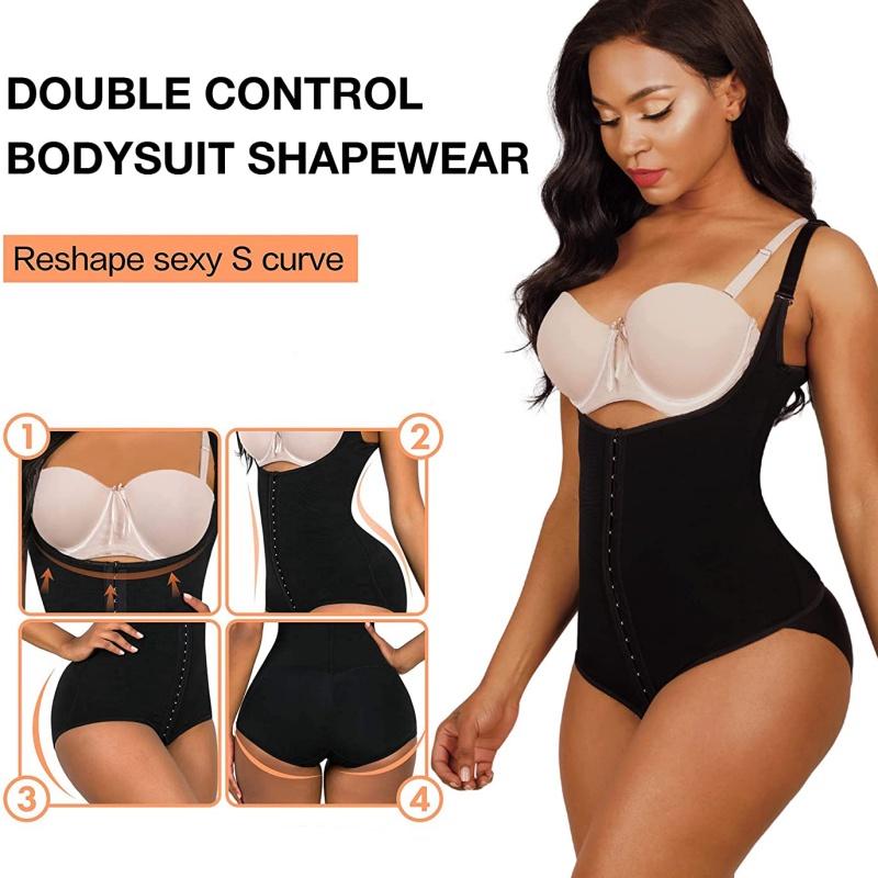Women's Seamless Shaping Bodysuit Butt Lifter Tummy Control Shapewear