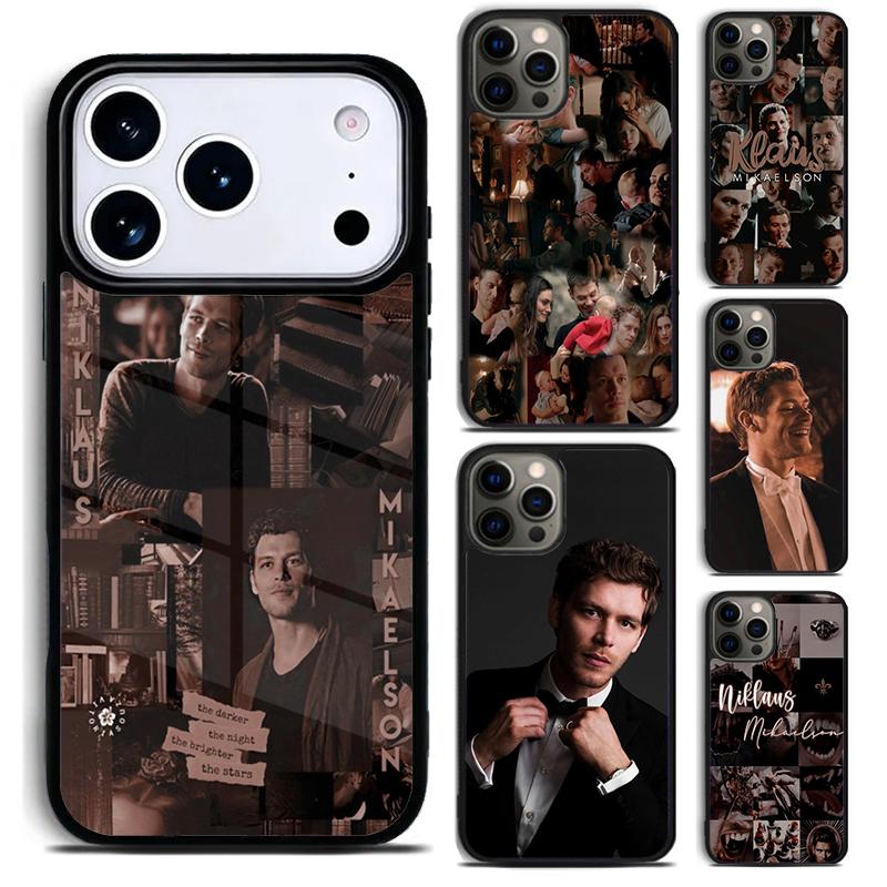 Custodia per Telefono Klaus Mikaelson The Vampire Diaries per iPhone 17 16 15 Pro Max Air 14 13 12 11 Plus Cover Antiurto