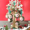 Plastik-Weihnachtsbaumkugeln Blech-Weihnachtsbaumschmuck Heimdekoration