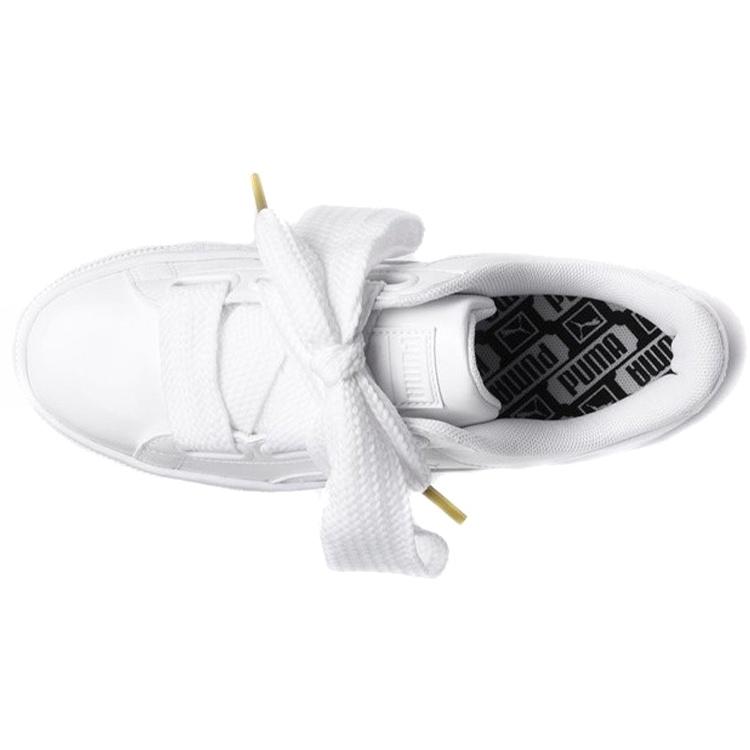 (WMNS) PUMA Basket Heart Patent 'Bianco' Donna 363073-02