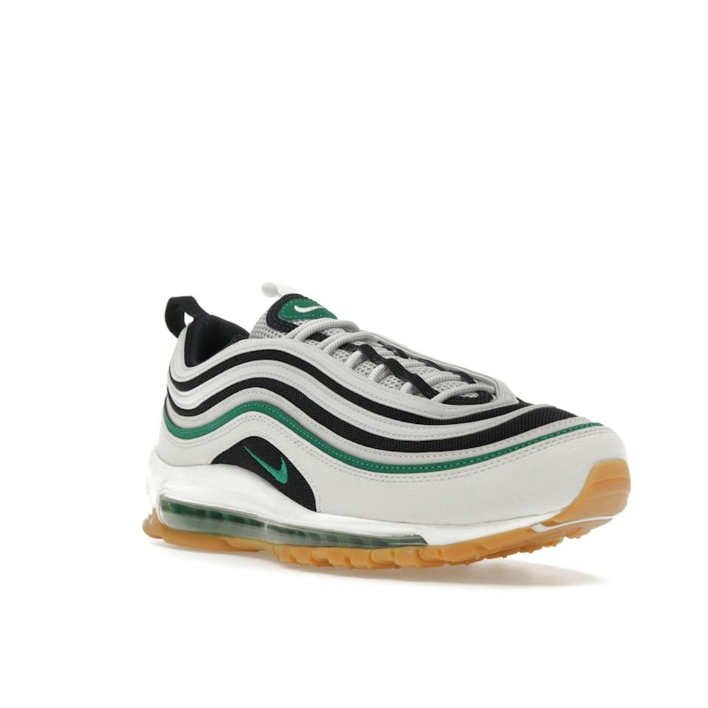 Nike Air Max 97 Photon Dust Malachite Men Sneakers Cream Dark-Obsidian White 921826-021