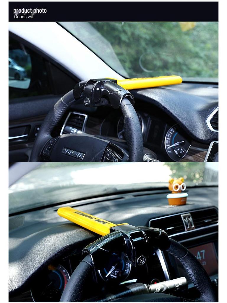 Multi-Spec T-förmiges Ganzmetall-Diebstahlschutz-Autolenkradschloss