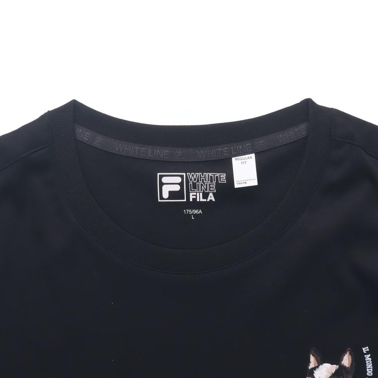 New FILA T Shirts Men's Black F51M228219FBK