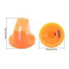 10Pcs/set Guitar Foot Nail Effect Pedal Protection Caps Guitar Effect Part Colorful Guitar Effect Pedal Footswitch Knobs