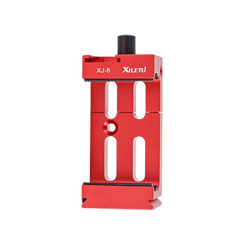 

Second Generation Aluminum Alloy Mobile Phone Tripod with Metal Camera Head Clip