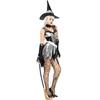 European and American Ladies Sexy Halloween Women's Vampire Demon Cape Witch Costume Cosplay Uniform Set