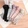 Women Winter Cycling Gloves Thick Plush Windpoof Solid Color Touch Screen Waterproof Warm Anti-slip Cute Embroidery Lady Outdoor Gloves